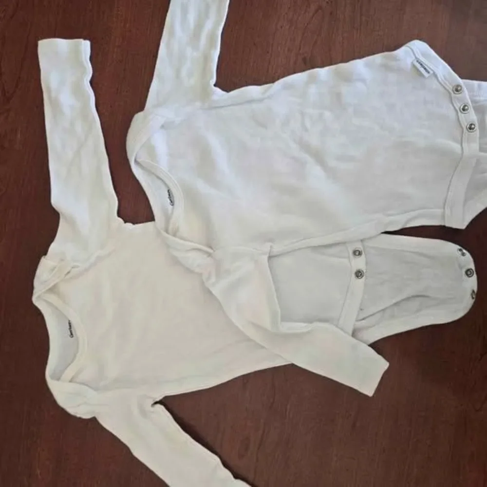 6 Month Girls Long Sleeved Onsie Lot of 8 Pieces